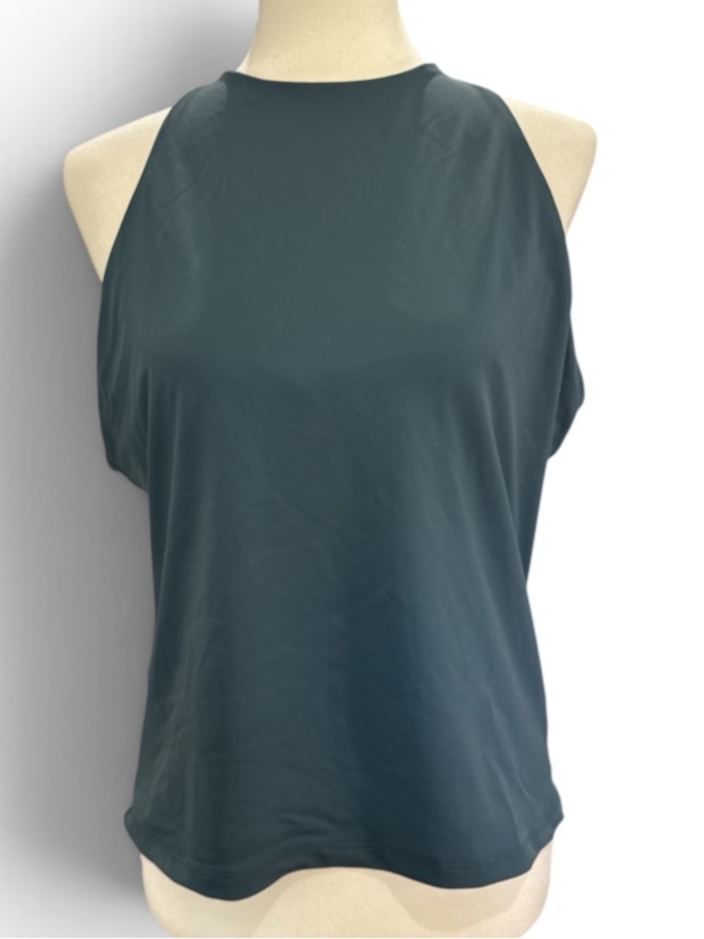 Nike SKIMS High-Neck Tank Top - Teal Green #730